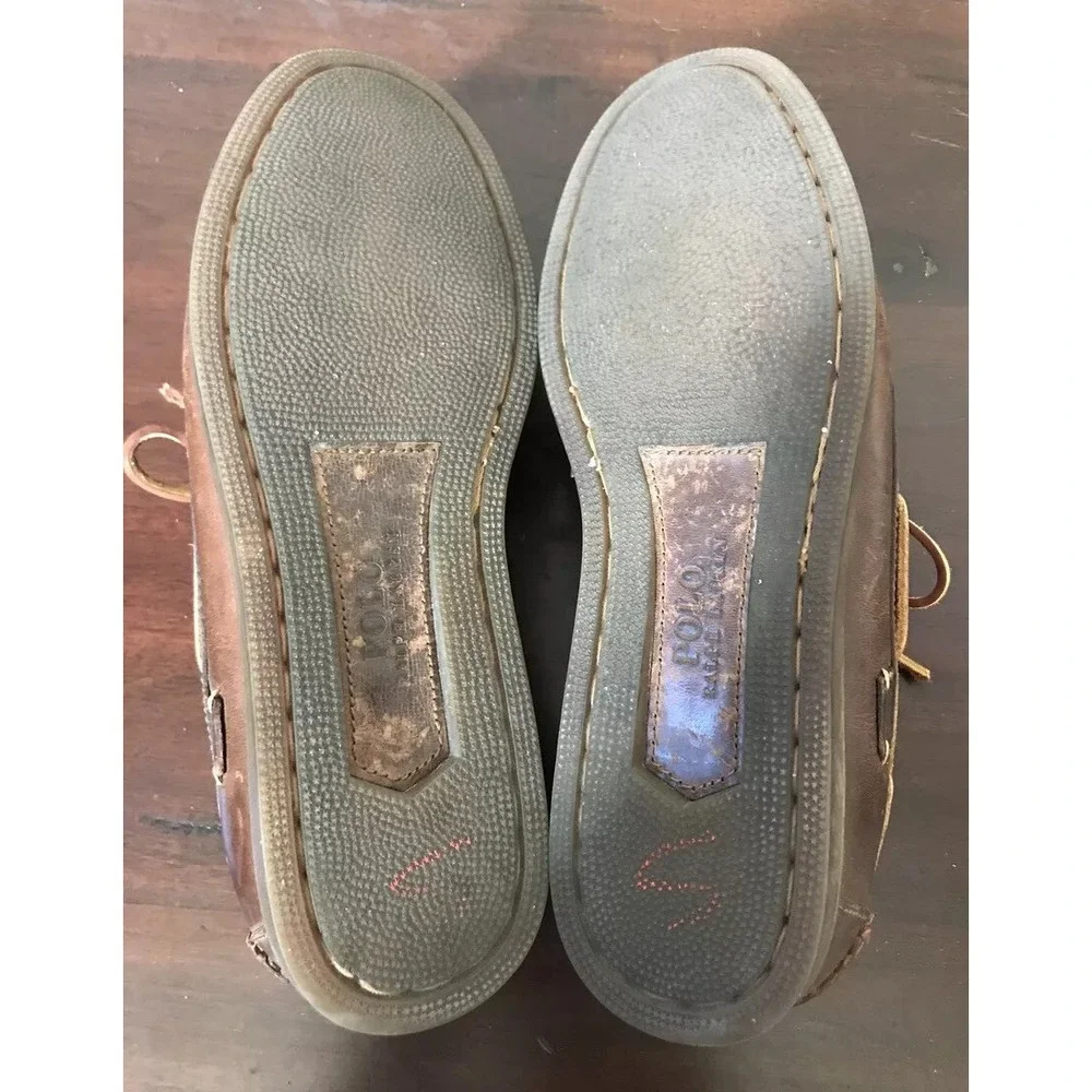 Ralph Lauren Polo Sport Mens Casual Boat Deck Shoes 8.5D